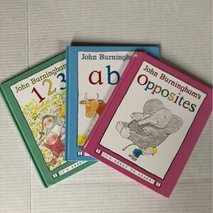 Vtg John Burningham’s It’s Great to Learn Books